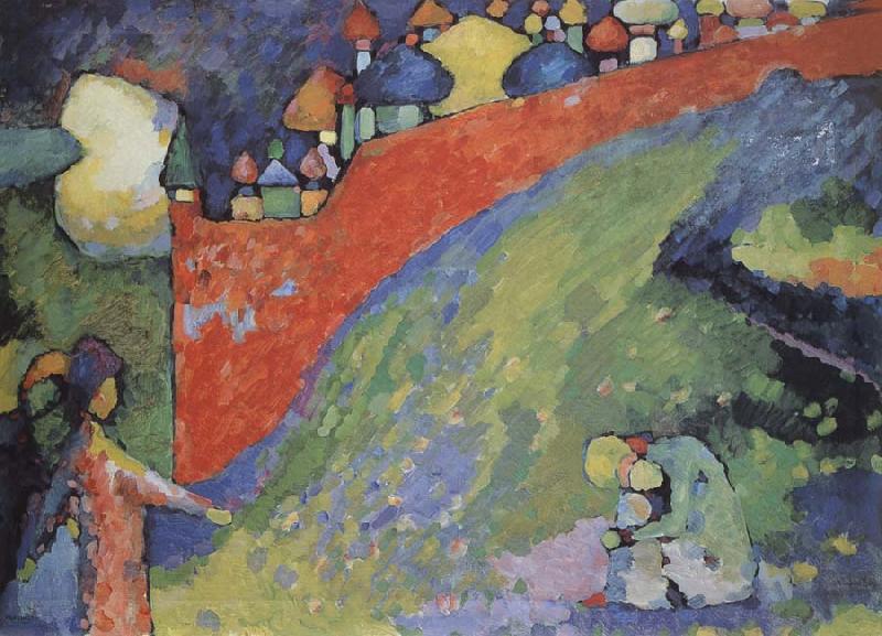 Wassily Kandinsky Balvegzet oil painting picture